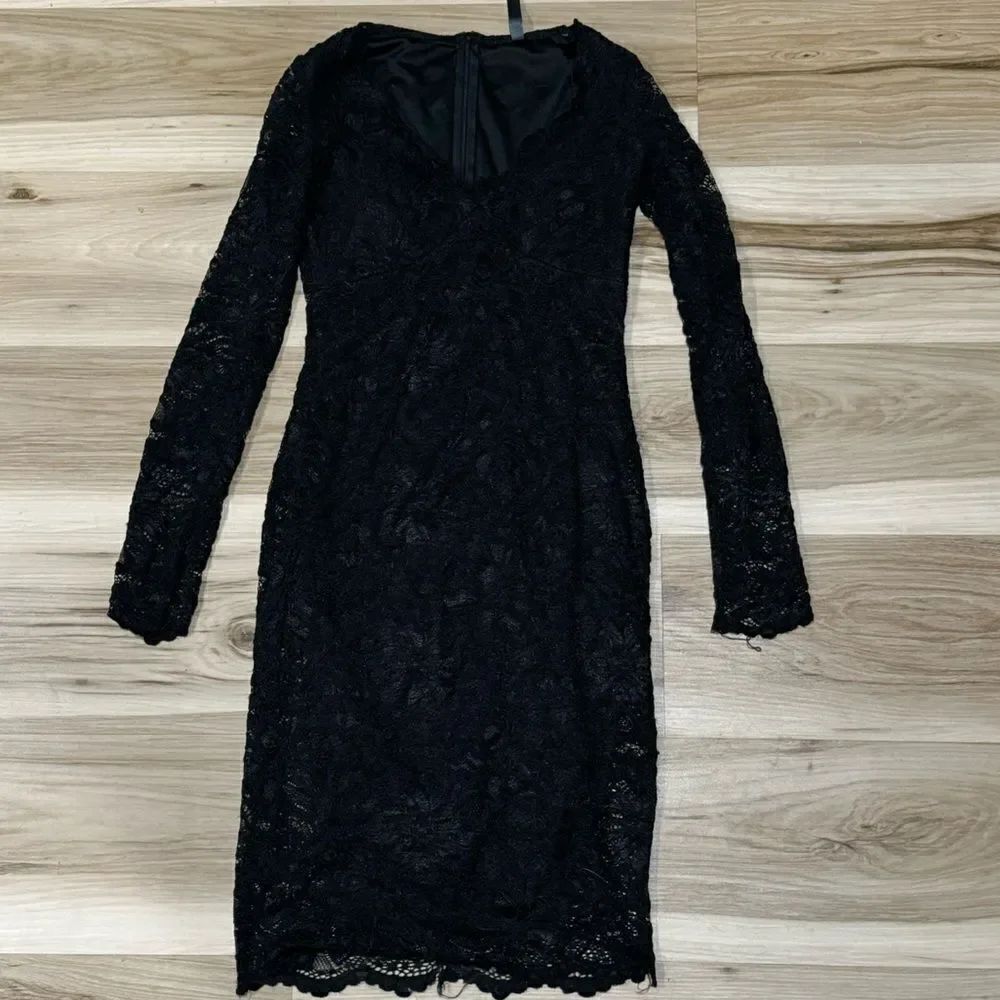 Babe Society Black Lace Dress Women’s Small